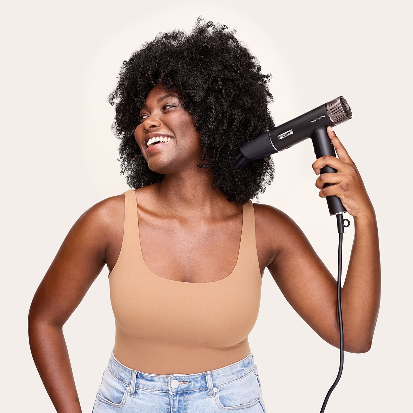 3 cabezales para cabello liso y ondulado